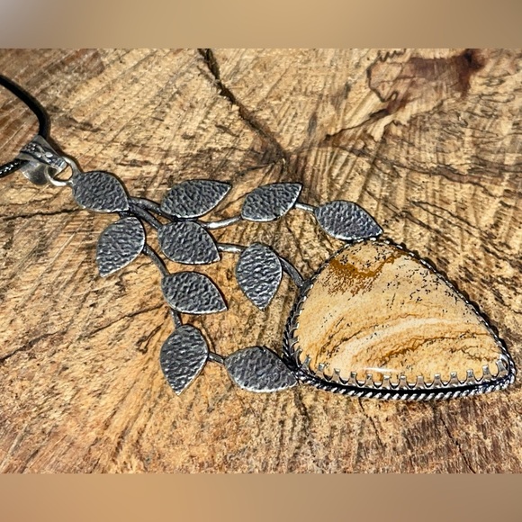 Large Picture Jasper Pendant 4 1/2” - Picture 9 of 13